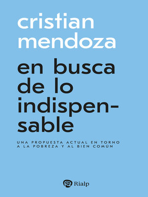 cover image of En busca de lo indispensable